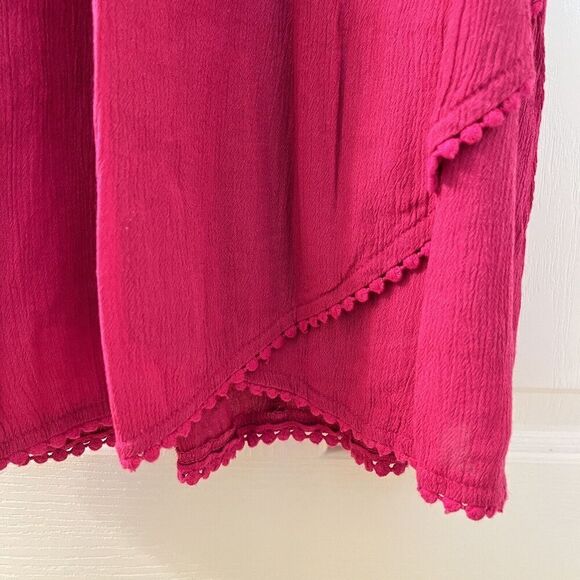 Old Navy Pink Magenta Tulip Front Hem Swing Halter Dress Girls Size 3T NWT - Picture 5 of 11